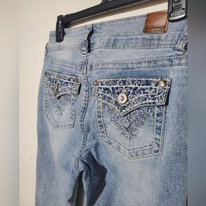 Wallflower Womens Blue Jeans Size 5